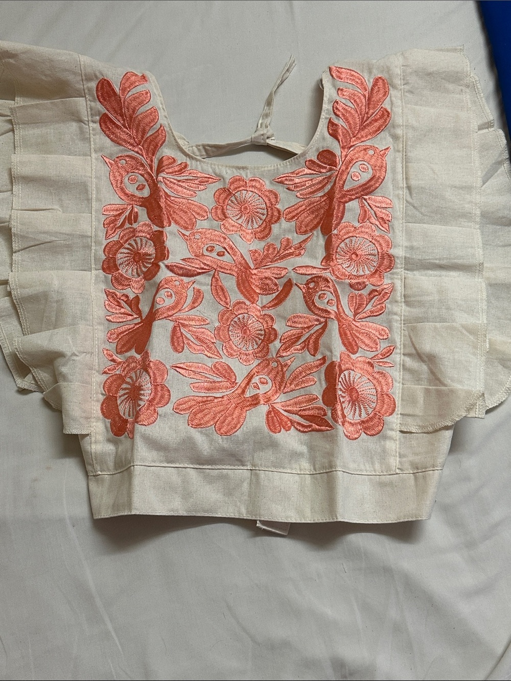 Embroidered Mexican Women's Guayabera! One Size!!